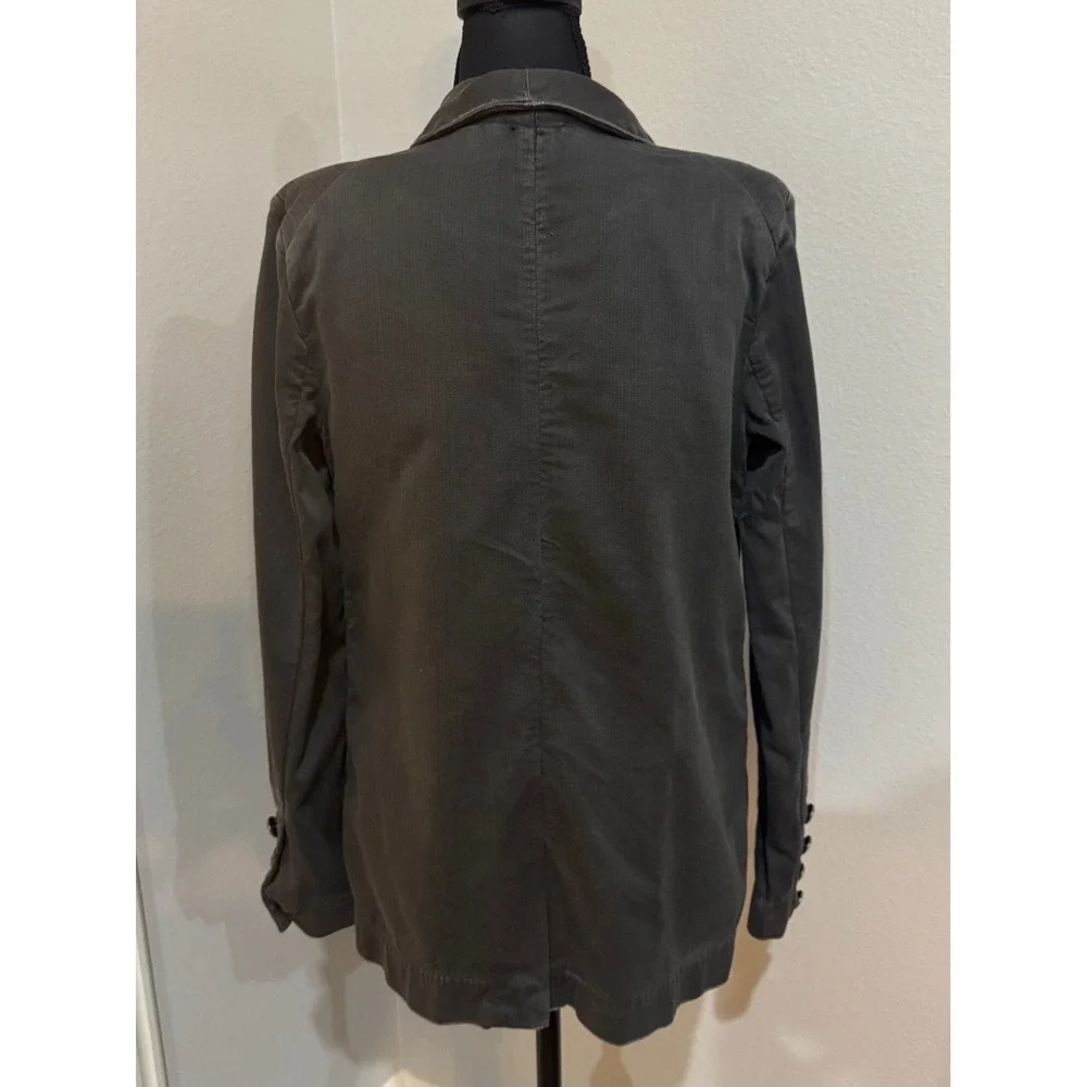 Free people distressed Blazer Jacket Casual Office‎ Career Minimalist Style